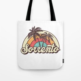 Sorrento beach city Tote Bag