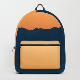 Twilight Over the Olympic Mountains Backpack