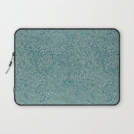 Abstract Blue Water Ocean Sea Pattern Laptop Sleeve