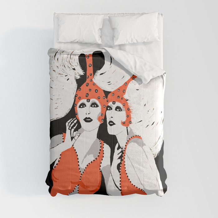 Woman Flappers Comforter