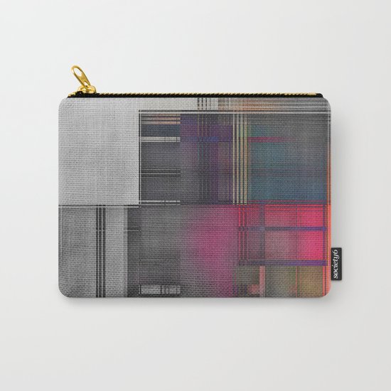 Geometric G/C Carry-All Pouch