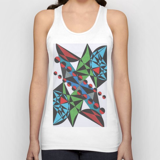 Flower Power 1 Unisex Tank Top