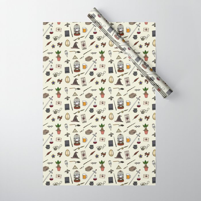 Harry Pattern Wrapping Paper