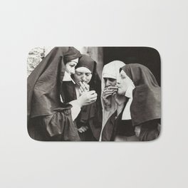 Nuns Smoking Bath Mat