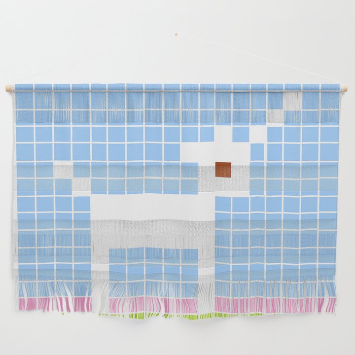 Unicorn 4 - Pixel art Wall Hanging