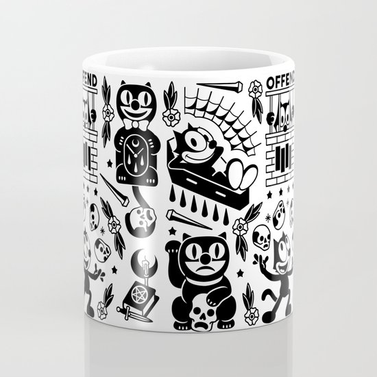 Felix The Cat Coffee Mug By Offendbrand Society6