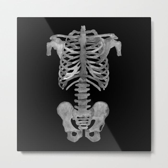 Skeleton bod Metal Print