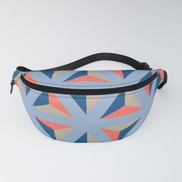 Library ceramic tile pattern Fanny Pack | Beige, Library, Vector, Pattern, Drawing, Multicolored, Coral, Ethno, Geometric, Fusion 