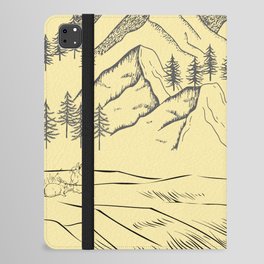 Peace Mountain iPad Folio Case