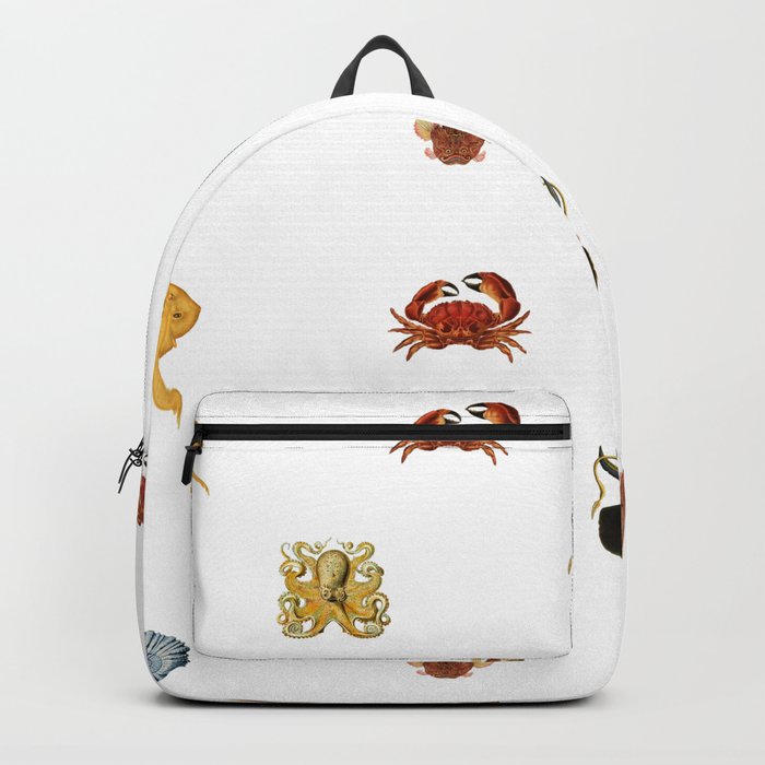 Fish Collage Backpack