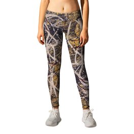 Verness Leggings | Painting, Mining, Gold, Metals, Copper, Silver, Vein, Space, Resources, Natural 