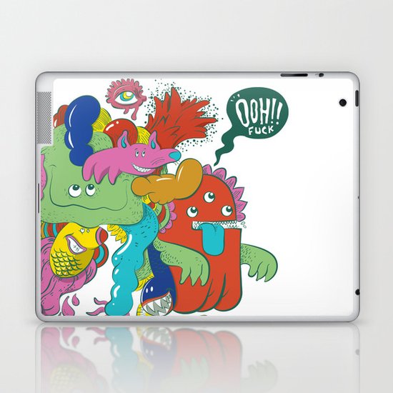 Ooh!! fuck Laptop & iPad Skin