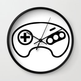  Mega Video Game Controller Retro Gaming Wall Clock