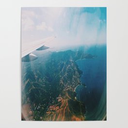 Flying Over Costa Rica Poster
