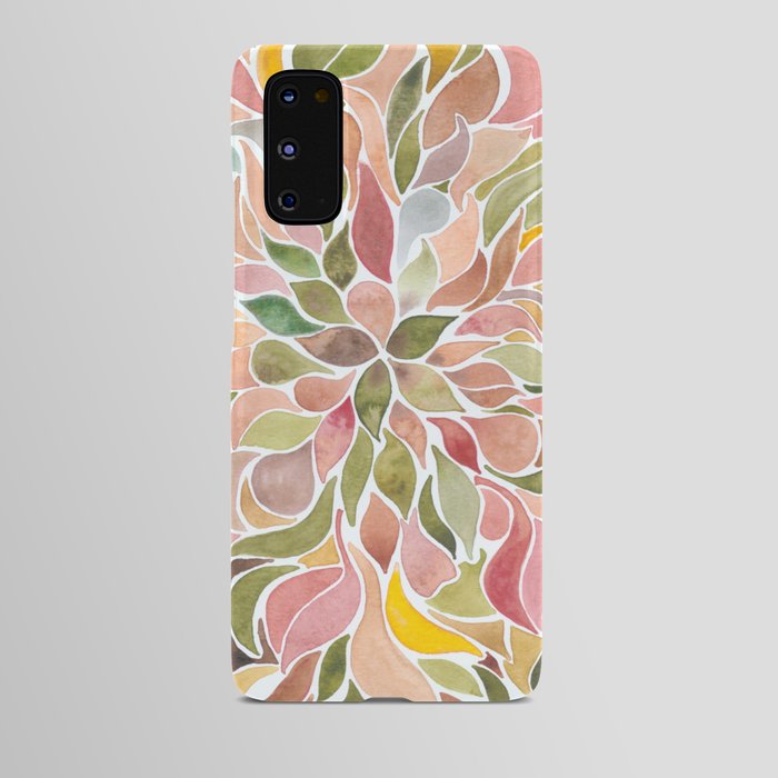 Warm Leaves Android Case