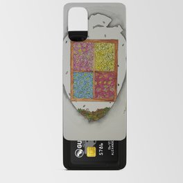 Heart and flowers Android Card Case