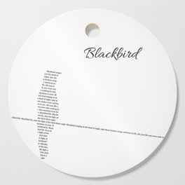 Blackbird Cutting Board