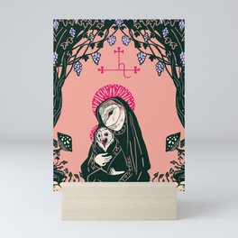 Madonna and child Mini Art Print