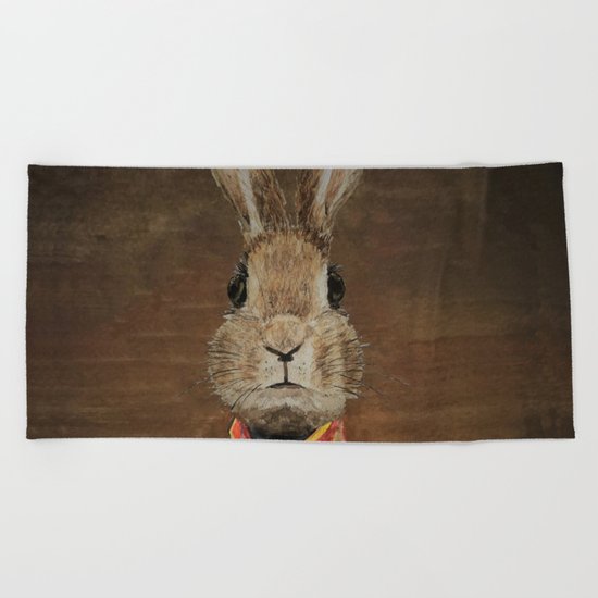 The most innocent general ever Beach Towel