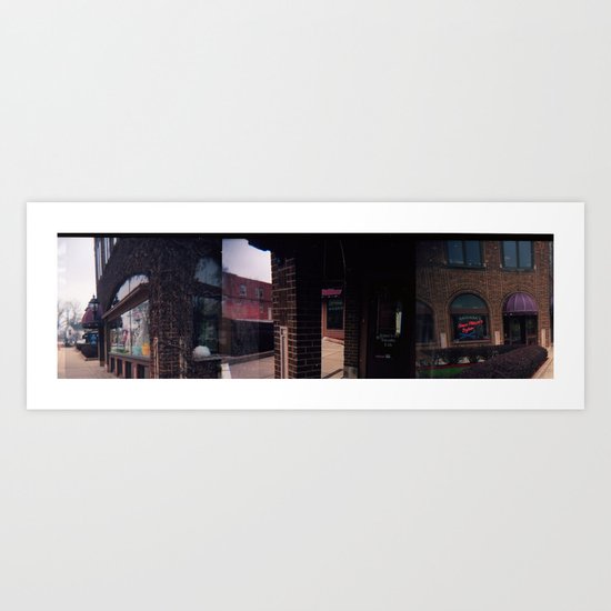 Walk on Broadway Art Print