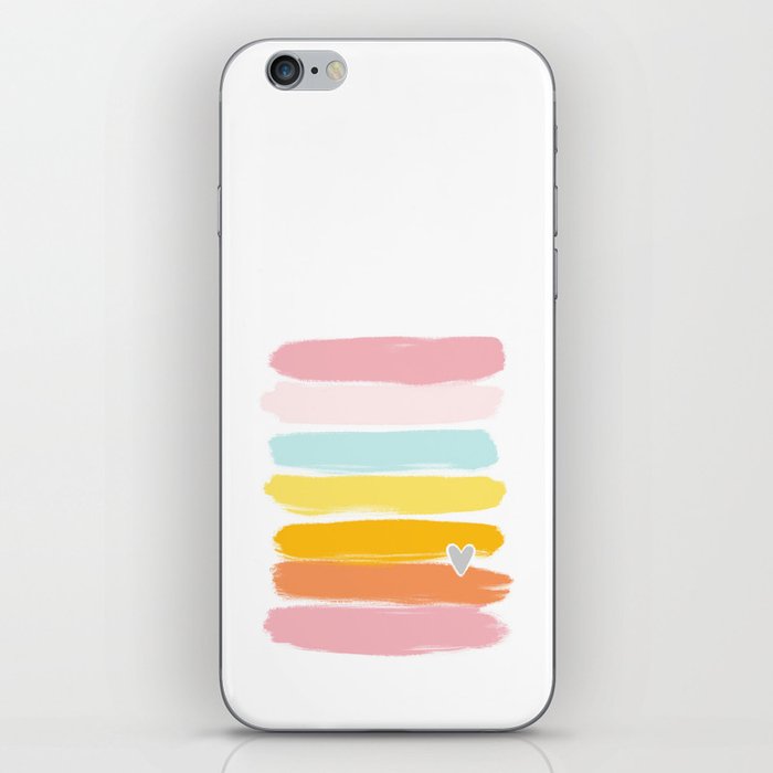 I Love You No 2. | Colorful Abstract Art iPhone Skin