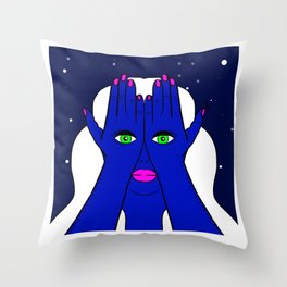 I've Got My Eyes On You Throw Pillow