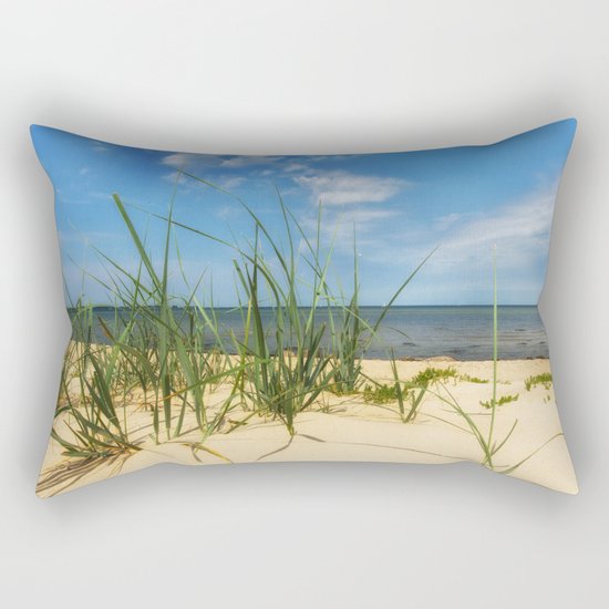 Beach Gras Impressions Rectangular Pillow