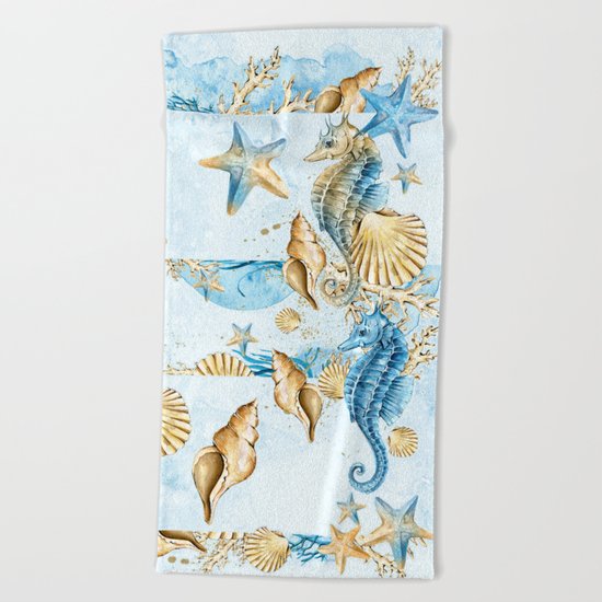 Sea & Ocean #4 Beach Towel