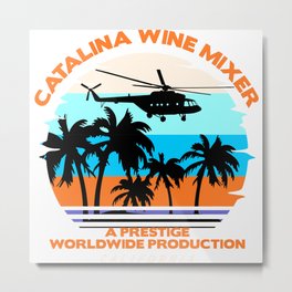 Catalina Wine Mixer Metal Print
