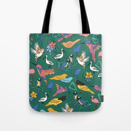 Emerald Winston bird shirt collection Tote Bag