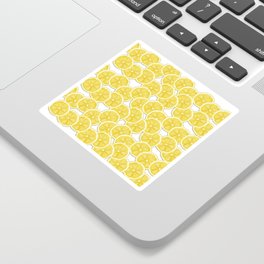Lemon WaterColor paper pattern Sticker