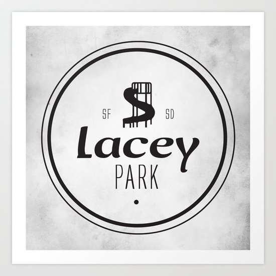 Lacey Park Art Print