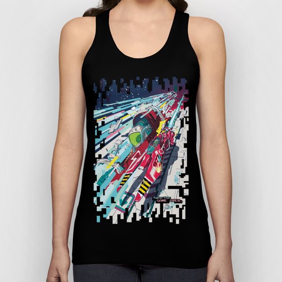 Faster than GAME OVER v2.0 +T-SHIRT DESIGN+ Unisex Tank Top