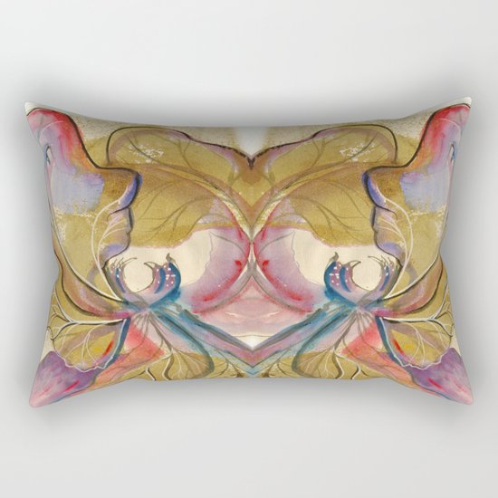 Flower Fairy Rectangular Pillow