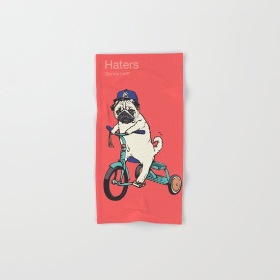 Haters Hand & Bath Towel
