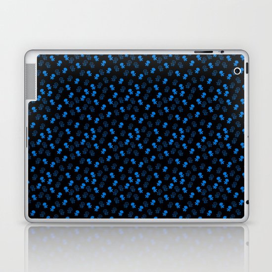 Aliens-Blue Laptop & iPad Skin
