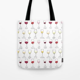 Colors of Wine Tote Bag