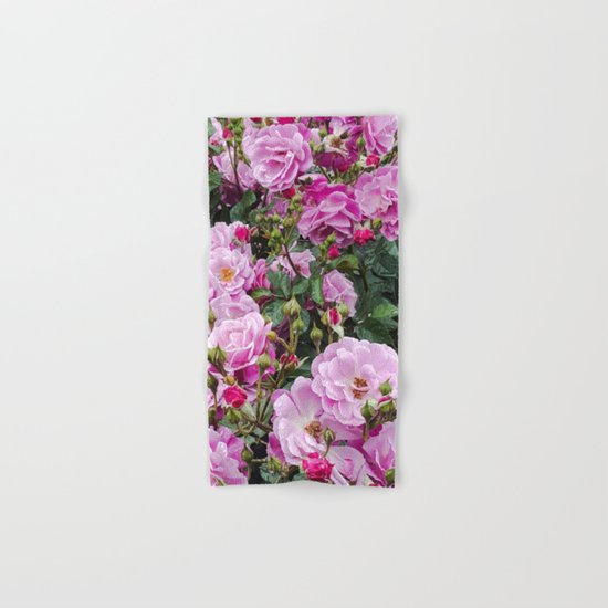 Beauties of the Garden Hand & Bath Towel
