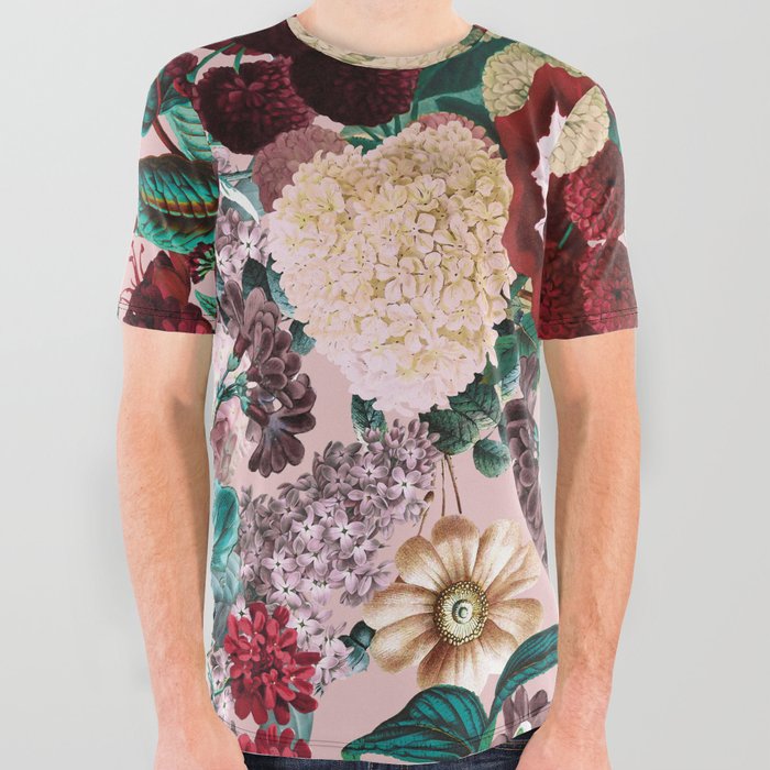 Summer Botanical Garden XII All Over Graphic Tee
