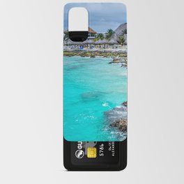Mexico Photography - Beautiful Beach Resort On The Mexican Coast Android Card Case