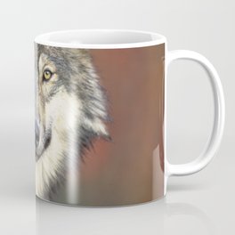 Wolf in the Woods Hunting Coffee Mug