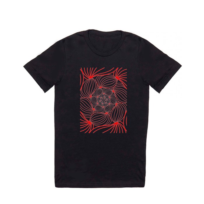 RED Net Outline T Shirt