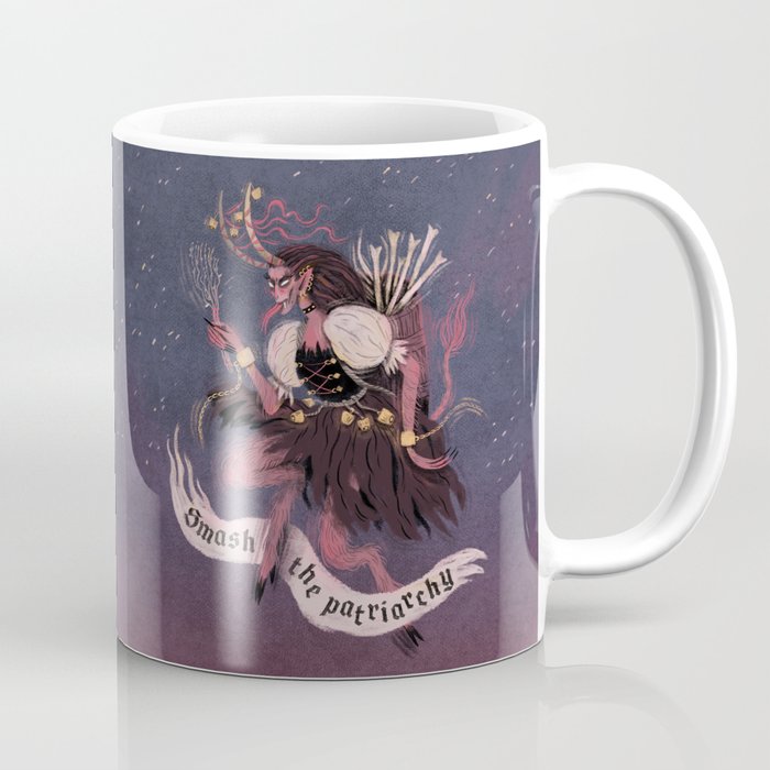 Krampus – Smash the Patriarchy Coffee Mug