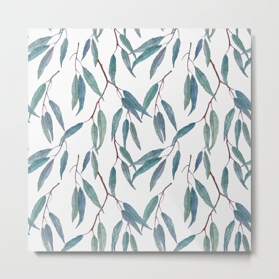 Eucalyptus leaves Metal Print