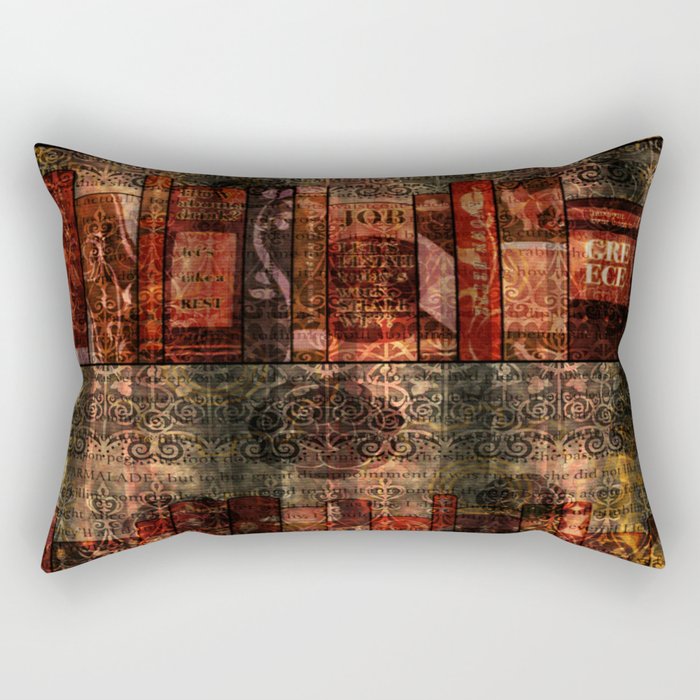 Bookworm Rectangular Pillow