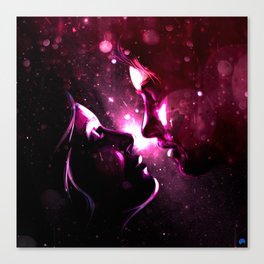 Les Amants - Ewen Feuillatre Canvas Print