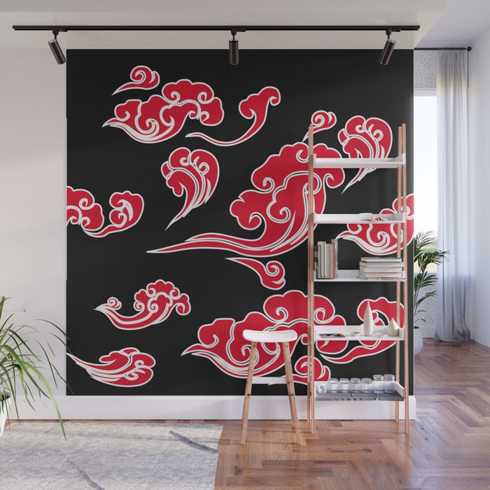 Cloud Swirls - Akatsukii Style Wall Mural