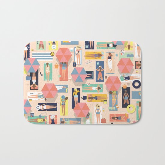 Summertime Bath Mat