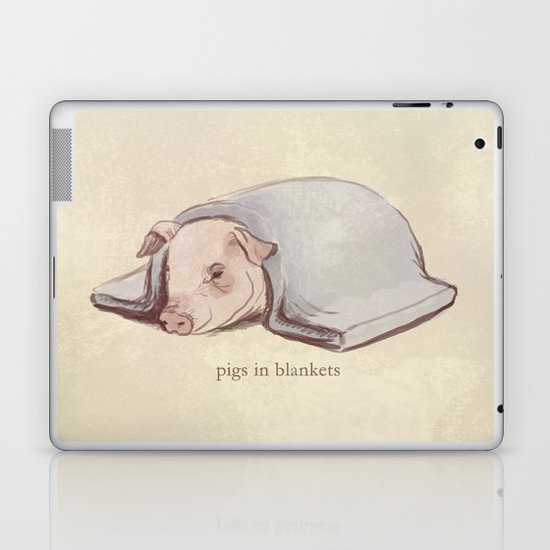 Pigs In Blankets Laptop & iPad Skin