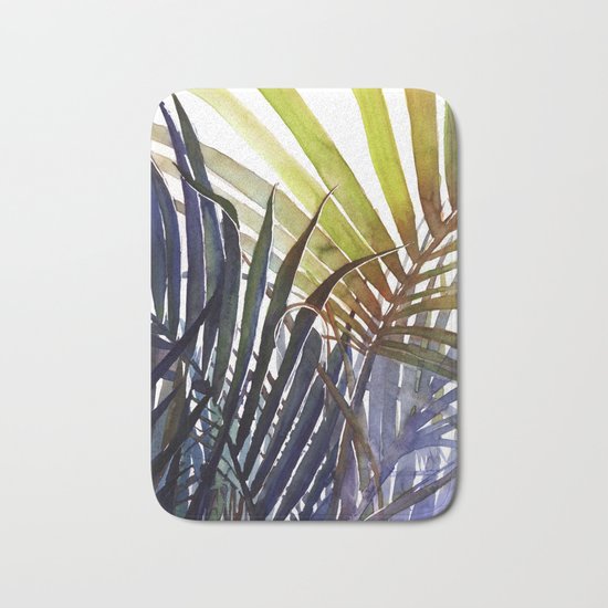 Arecaceae - household jungle #3 Bath Mat
